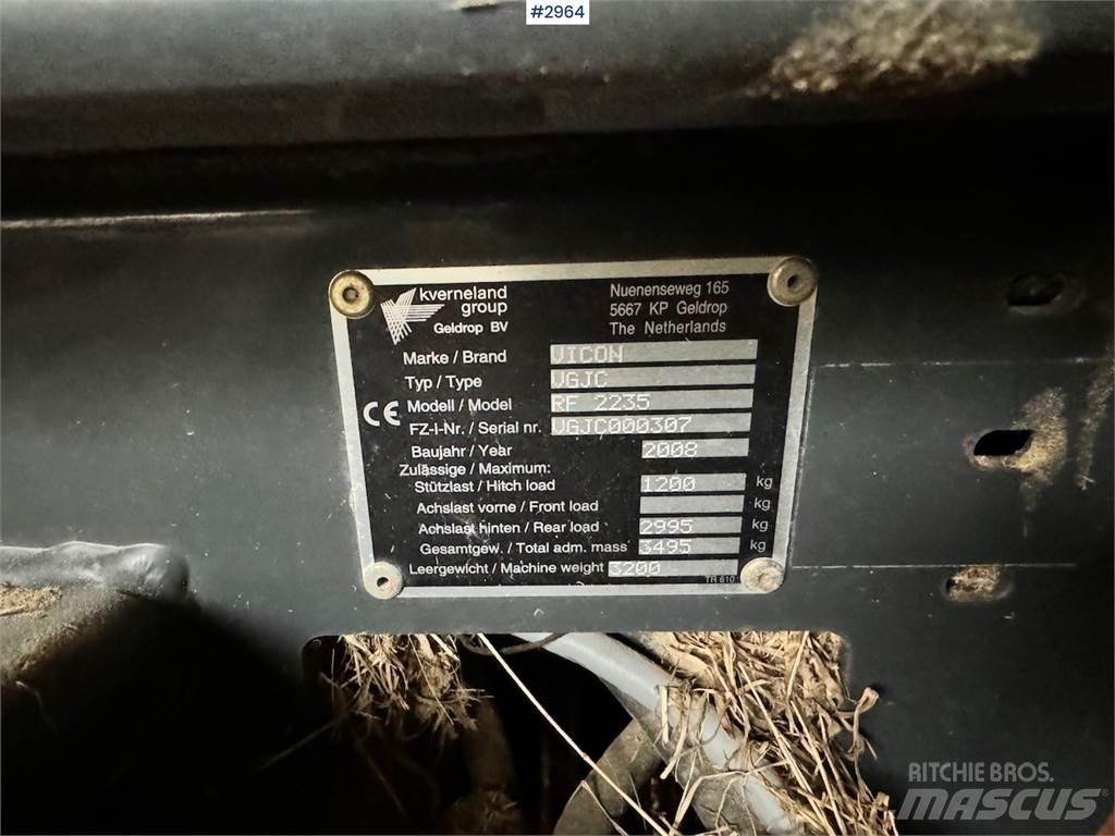 Vicon RF2235 其他收获机械