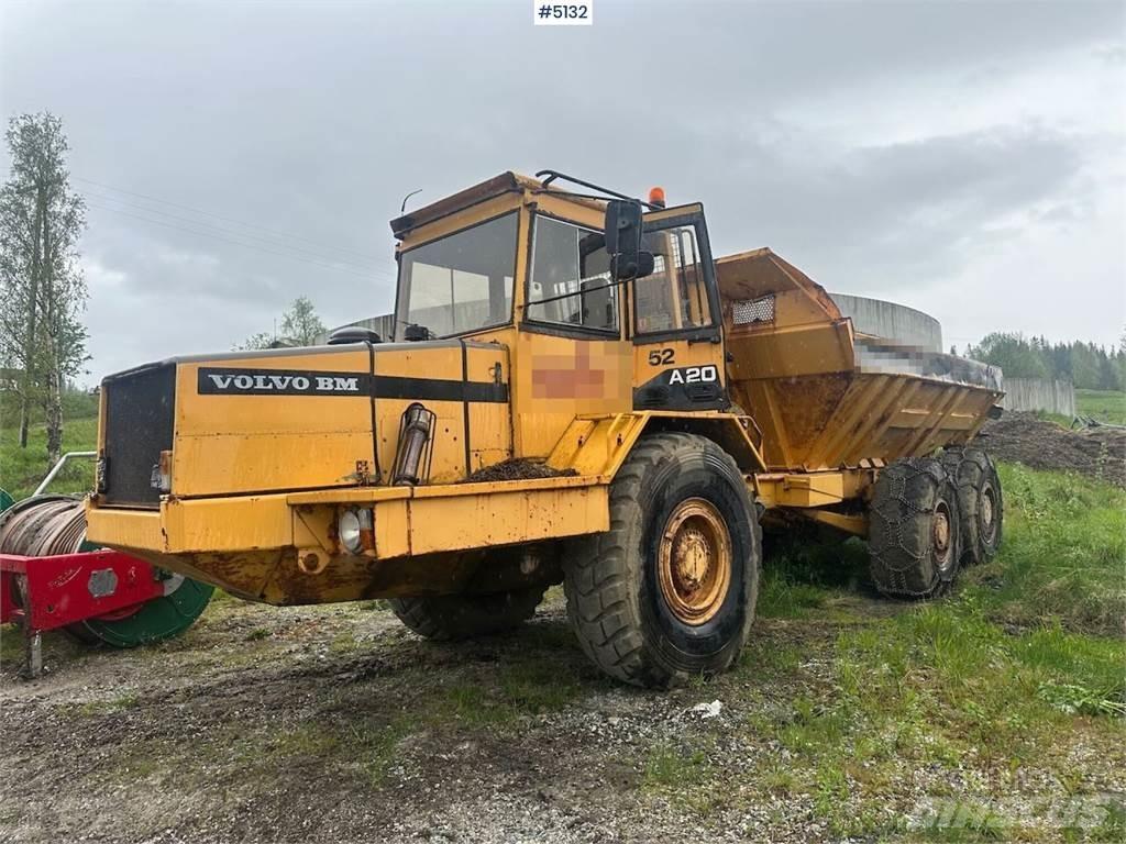 Volvo A20 6x4 翻斗车\公路型自卸车