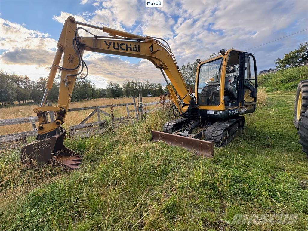 Yuchai YC55-8 履带挖掘机