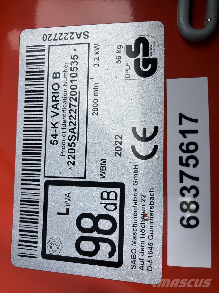  54- K Vario B 路面维护设备-其他