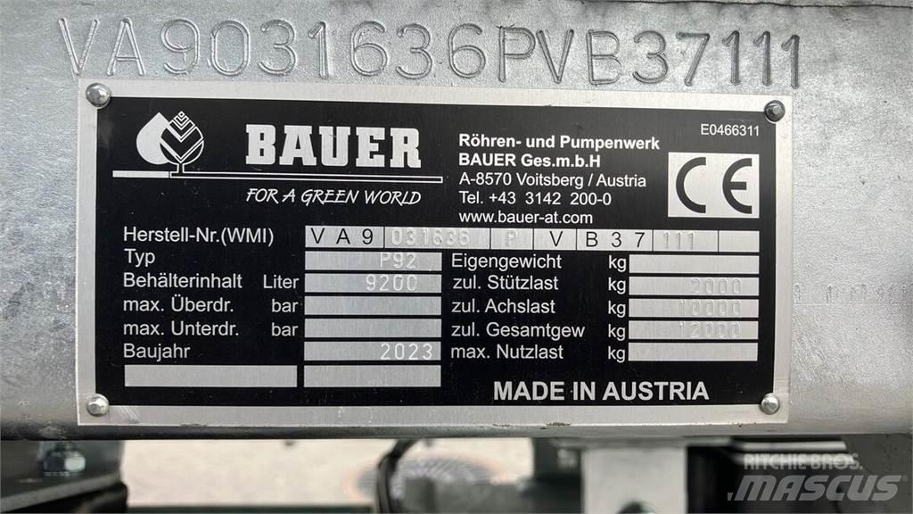 Bauer P 92 水肥车