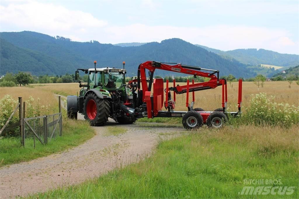 Beha V1200 mit 8870 林业拖车
