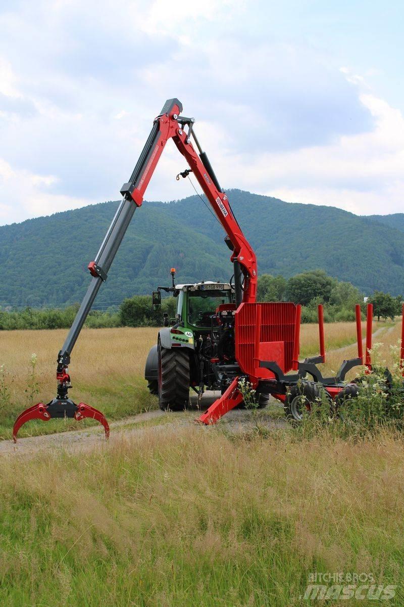 Beha V1200 mit 8870 林业拖车