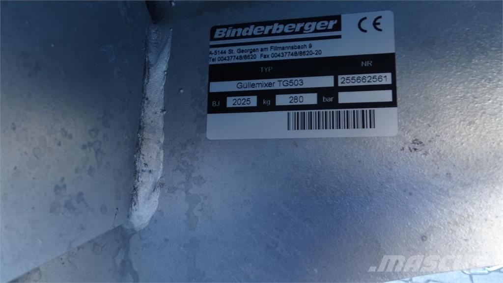 Binderberger T 503 其他施肥机械和配件