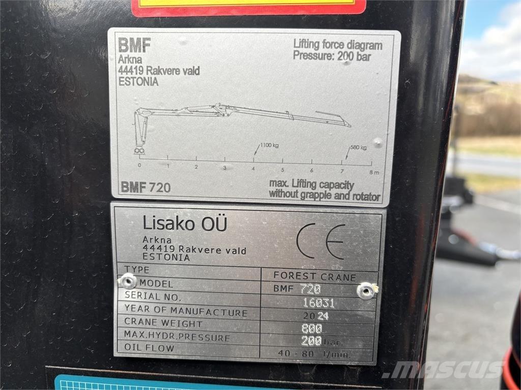 BMF 10T2+720 林业拖车