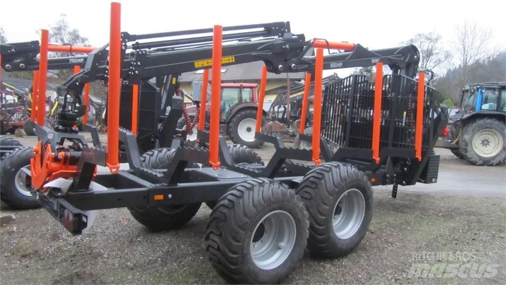 BMF 14T2 + 850 HP 林业拖车