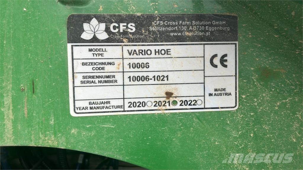  CFS Vario Hoe 其他播种机和配件
