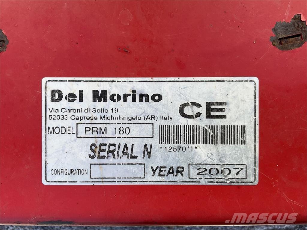 Del Morino PRM 180 牧场割草机和切顶器