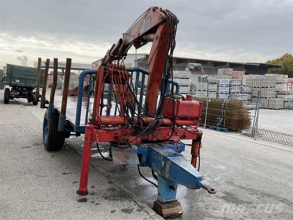  Eigenbau 林业拖车
