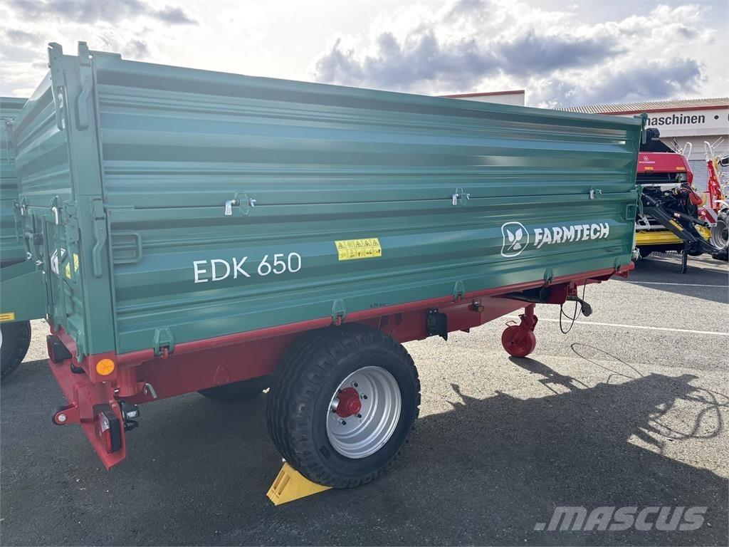 Farmtech EDK 650HD 自卸拖车