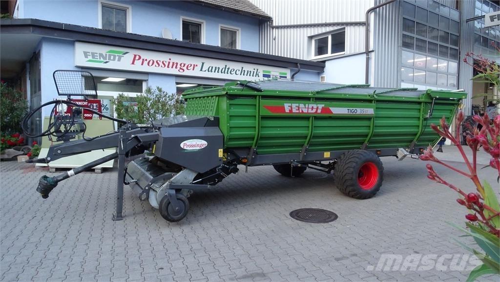 Fendt Tigo 自动装载拖车