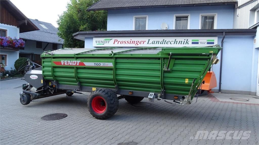 Fendt Tigo 自动装载拖车