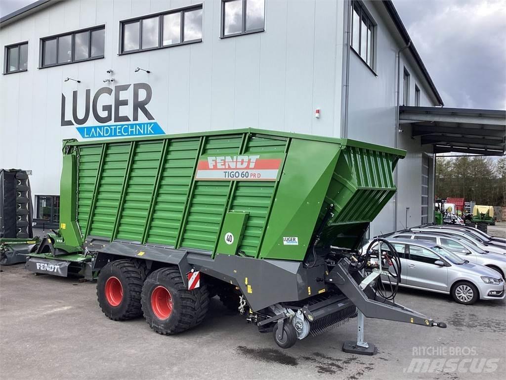 Fendt Tigo 60 PR 自动装载拖车
