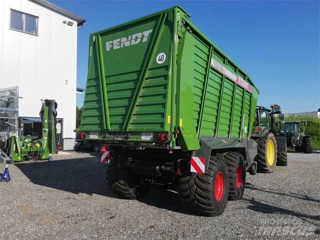 Fendt Tigo PR 50 D 自动装载拖车