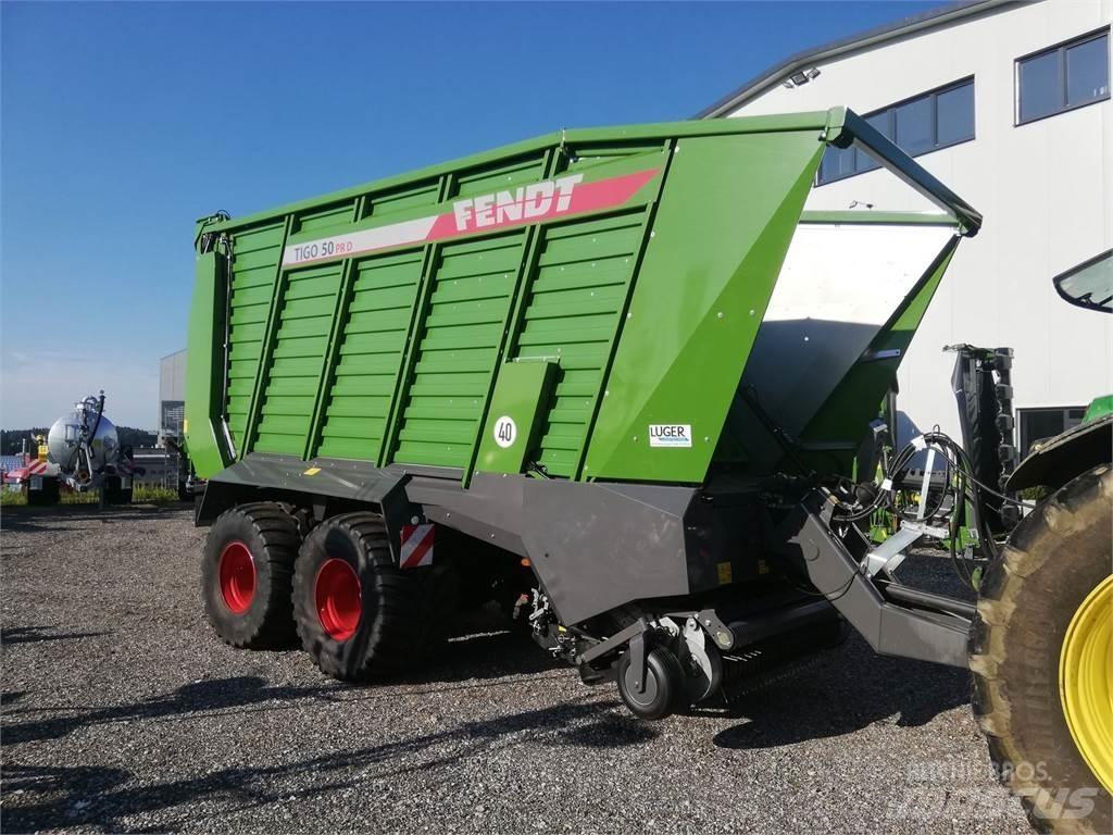 Fendt Tigo PR 50 D 自动装载拖车