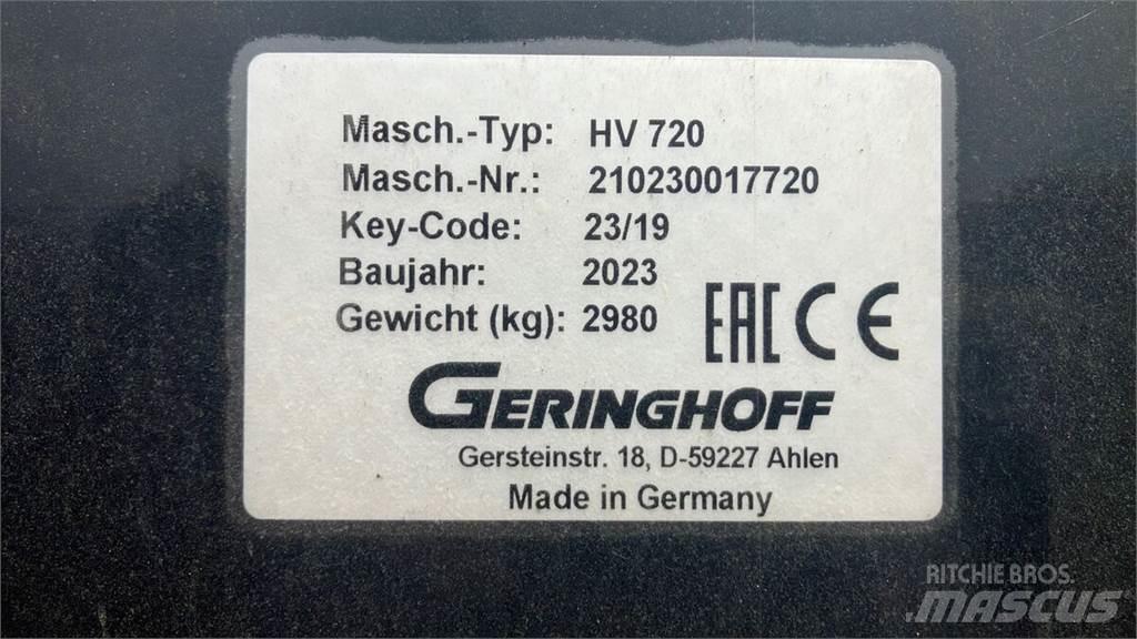 Geringhoff HV 720 联合收割机配件
