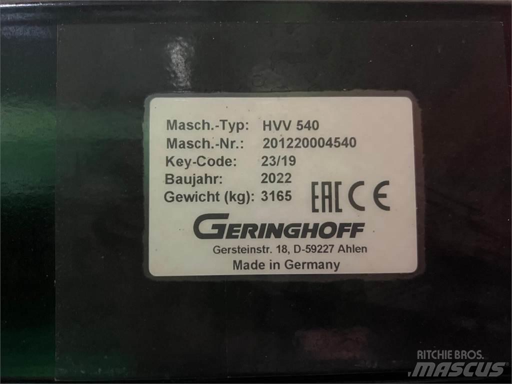 Geringhoff HVV 540 联合收割机配件