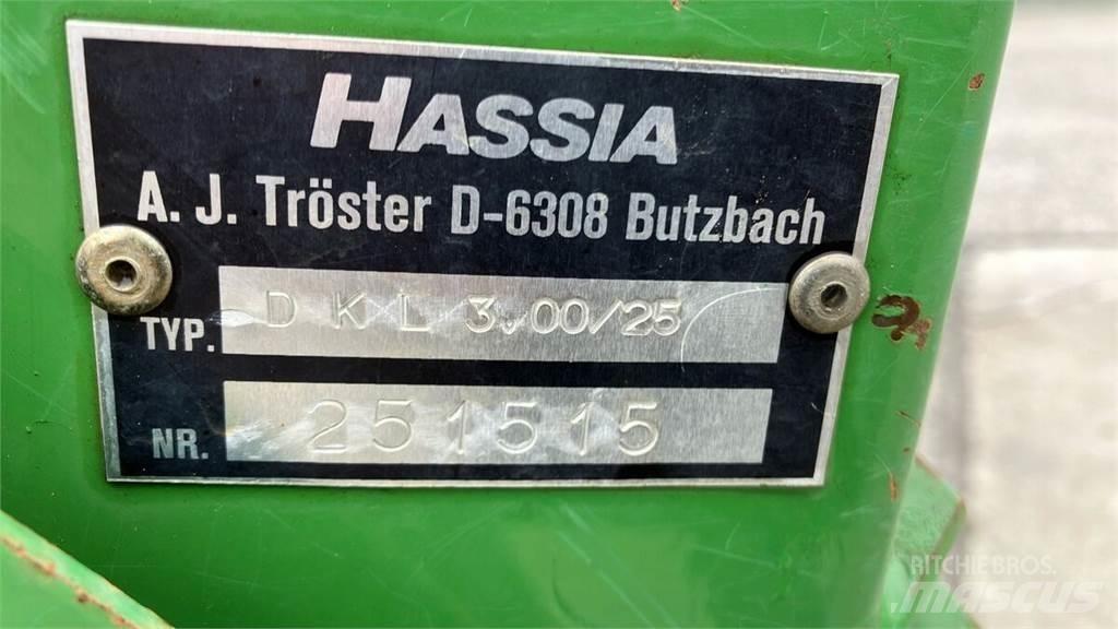 Hassia DKL 3.00/25 条播机