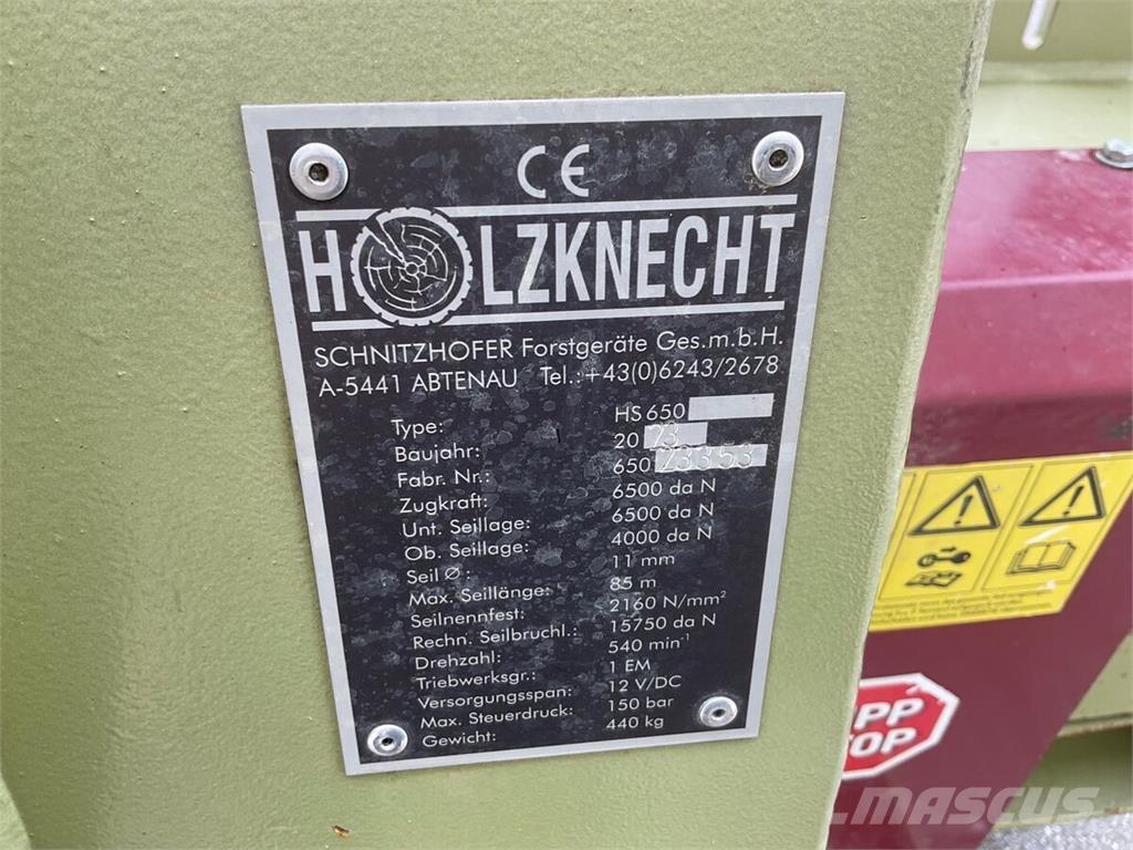  Holzknecht HS 650 绞车
