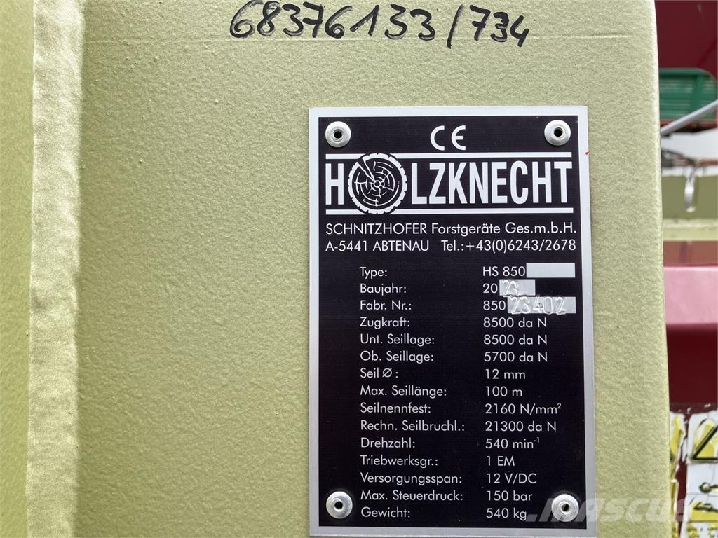  Holzknecht HS 850 绞车