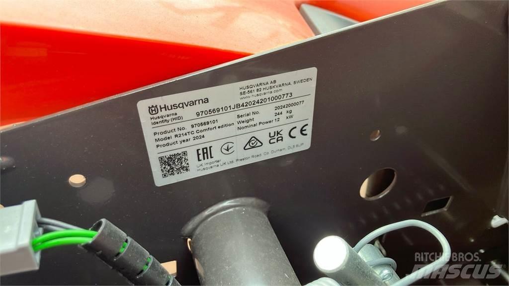 Husqvarna R 214TC 路面维护设备-其他