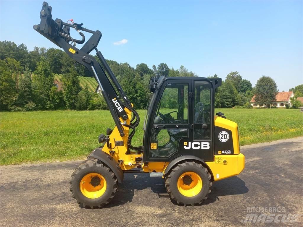 JCB 403 Agri 前装载和挖掘机