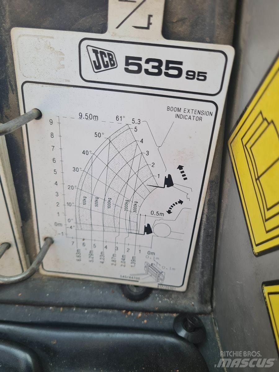 JCB 535 95 伸缩臂叉装车|叉装车
