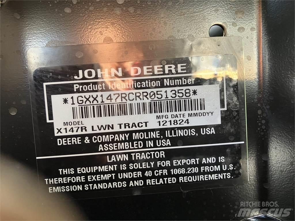 John Deere X 147R 路面维护设备-其他