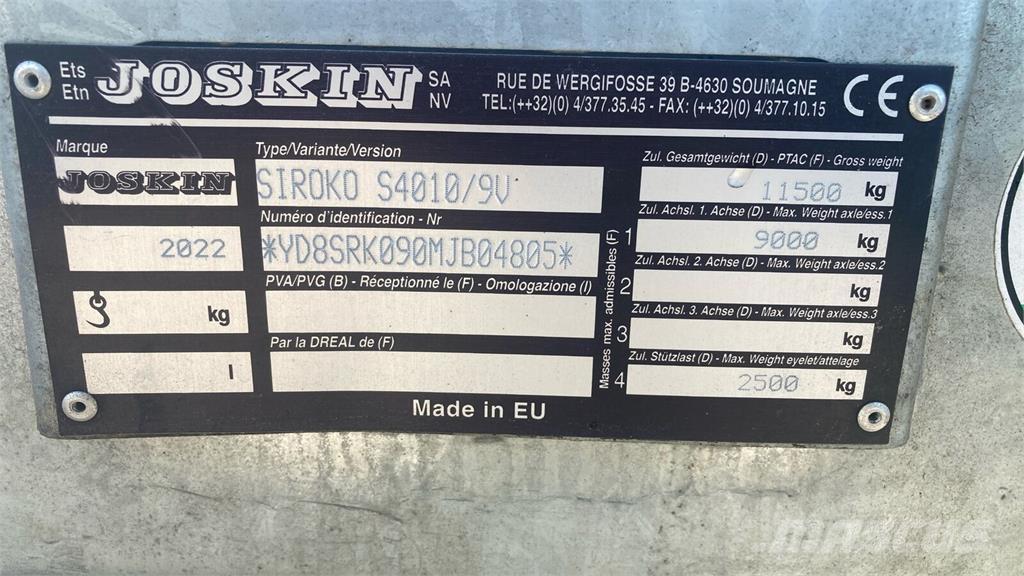 Joskin S4010/9V 撒肥机