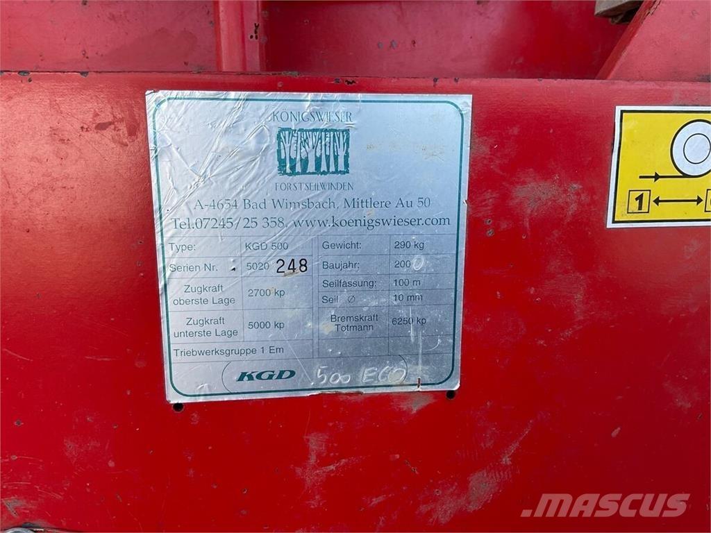  KGD 500 绞车