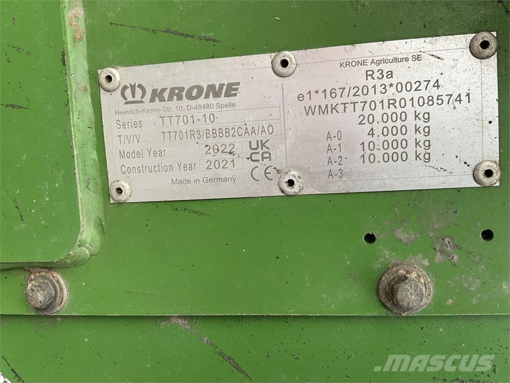 Krone TX 460 GL 自动装载拖车