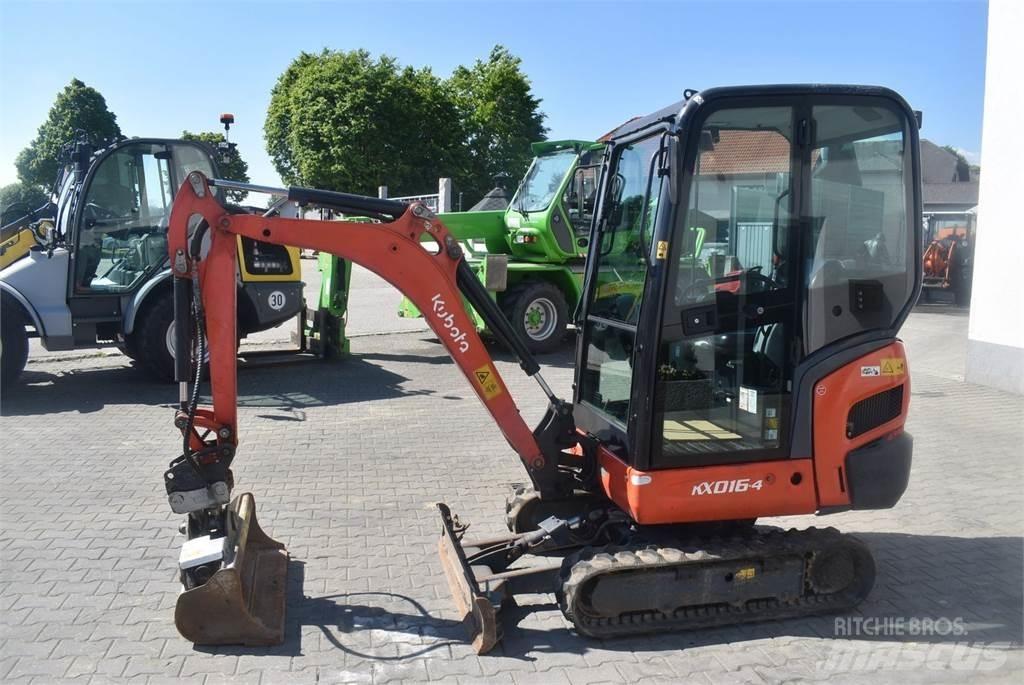 Kubota KX016-4 小型挖掘机