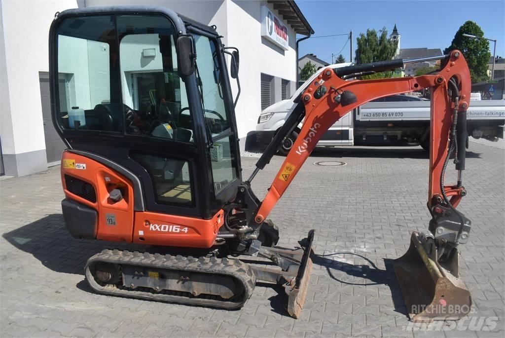 Kubota KX016-4 小型挖掘机