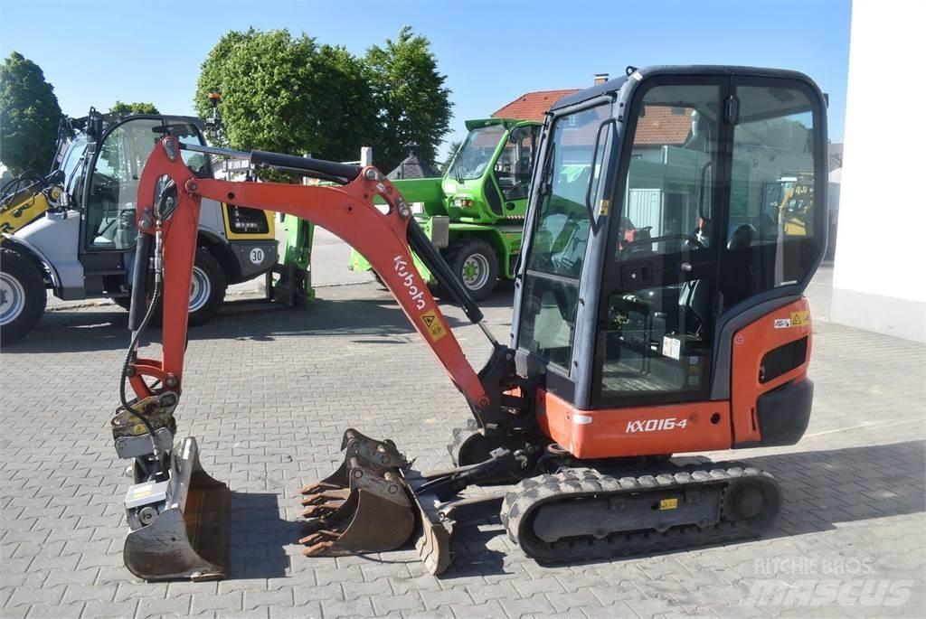 Kubota KX016-4 小型挖掘机