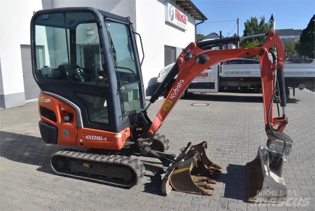 Kubota KX016-4 小型挖掘机