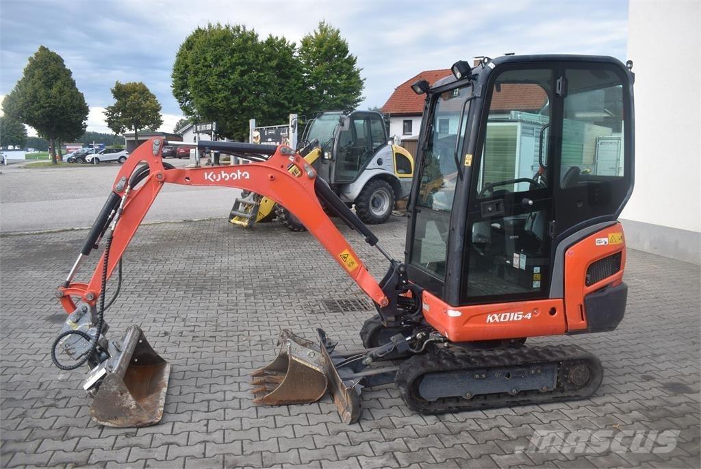 Kubota KX016-4 小型挖掘机