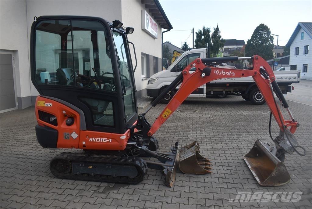 Kubota KX016-4 小型挖掘机