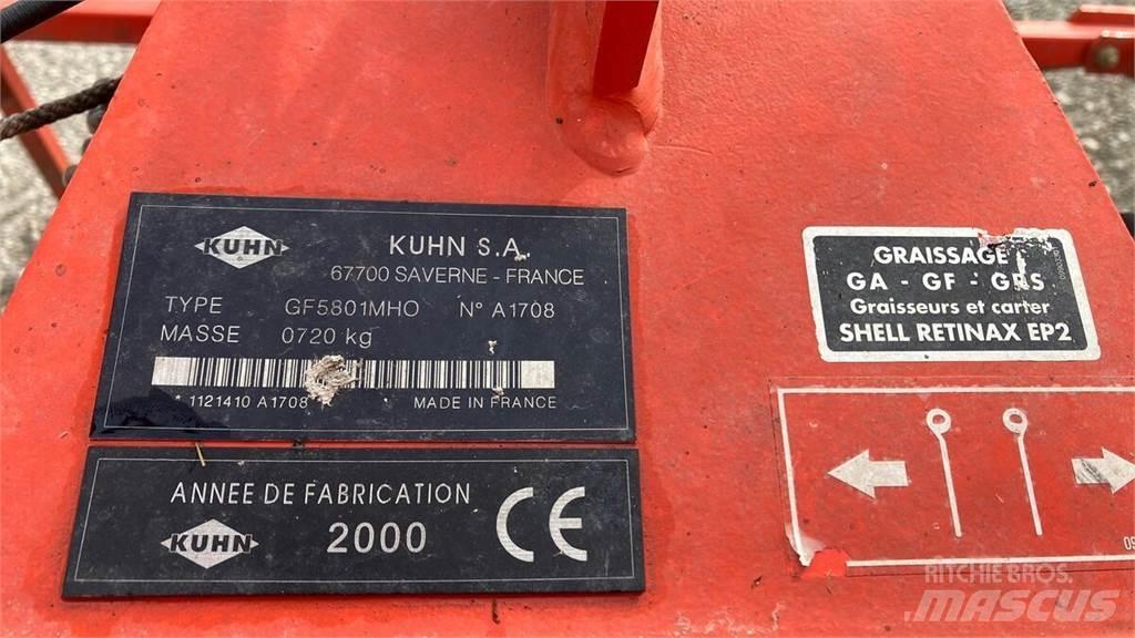 Kuhn GF 5801 MHO 犁耙和摊草机