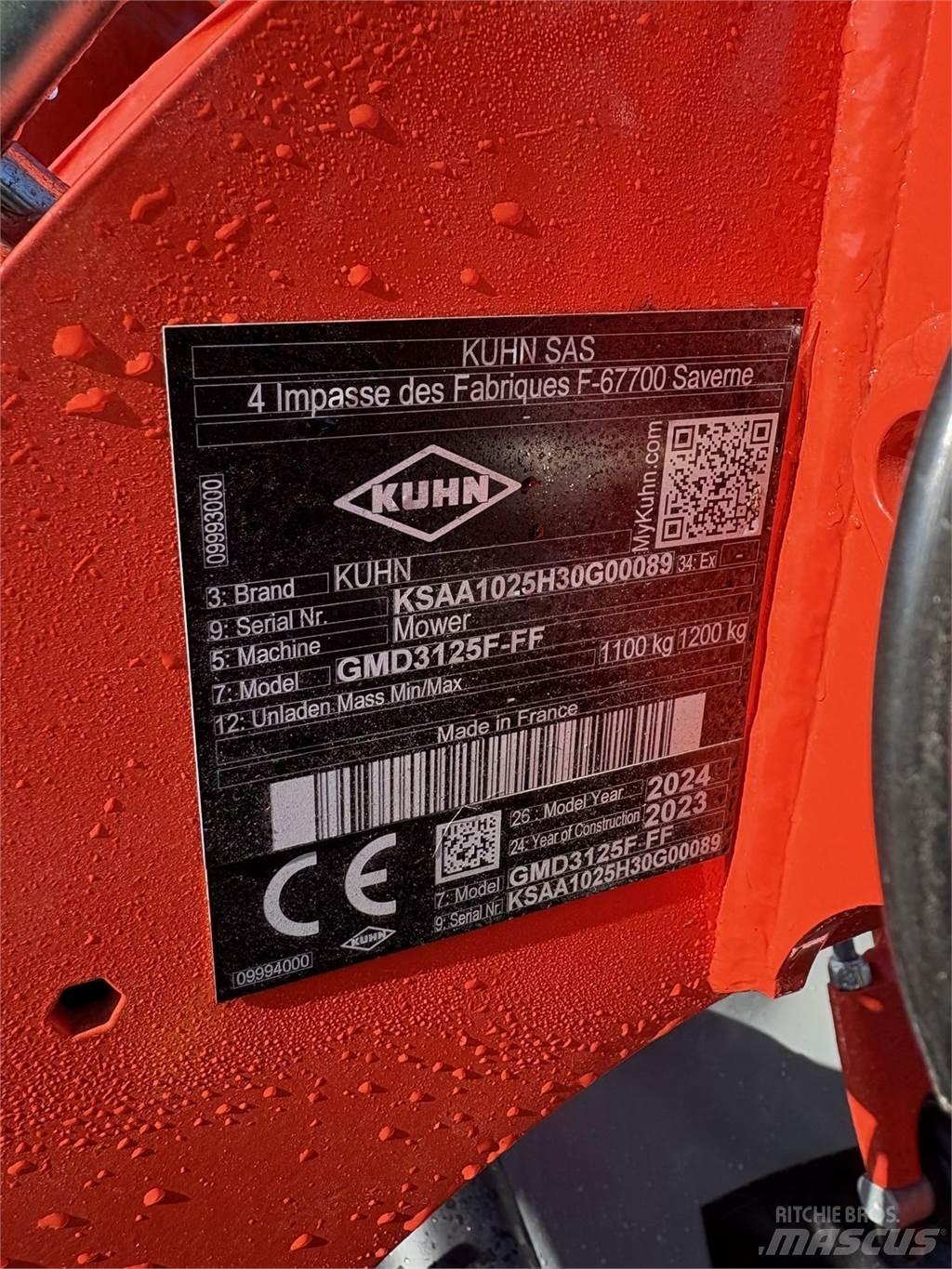 Kuhn GMD 3125 F - FF 割草机