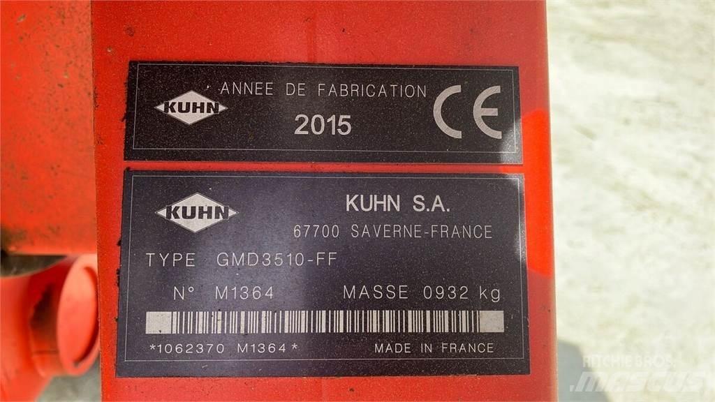 Kuhn GMD 3510 FF 割草机