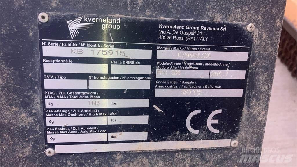 Kverneland FRH 280 牧场割草机和切顶器
