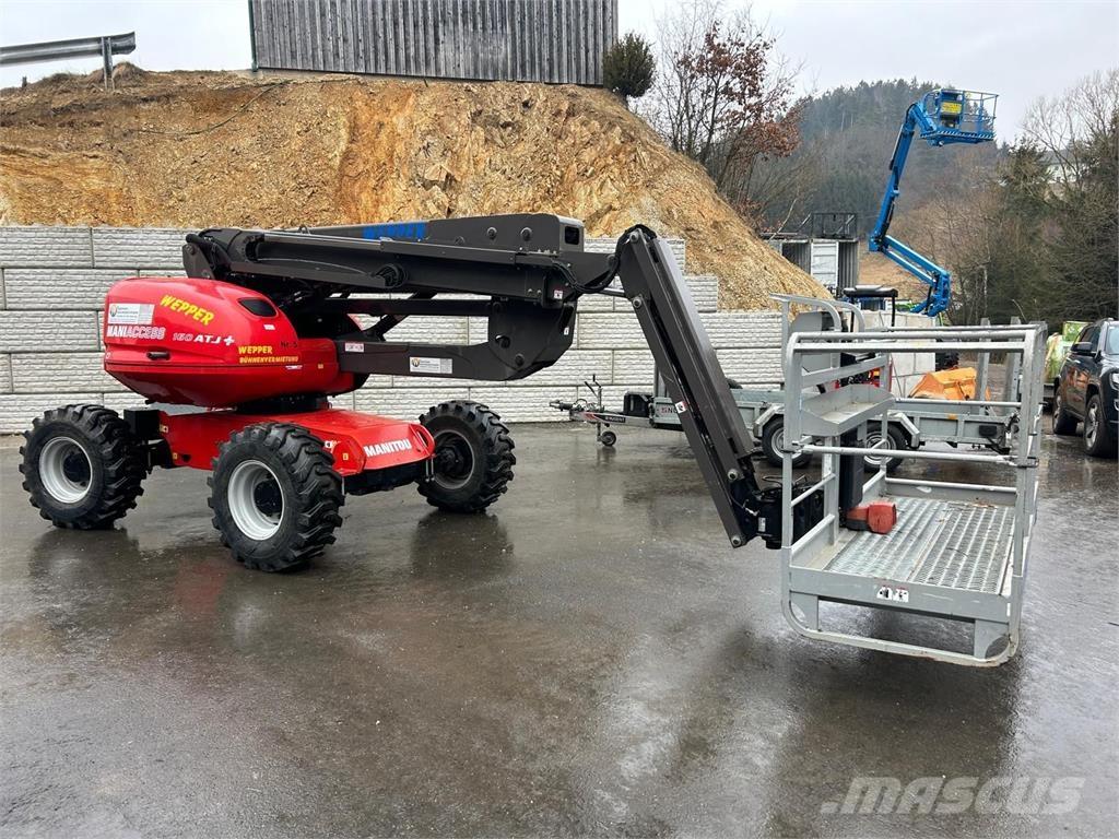 Manitou 160ATJ + 曲臂高空工作平台