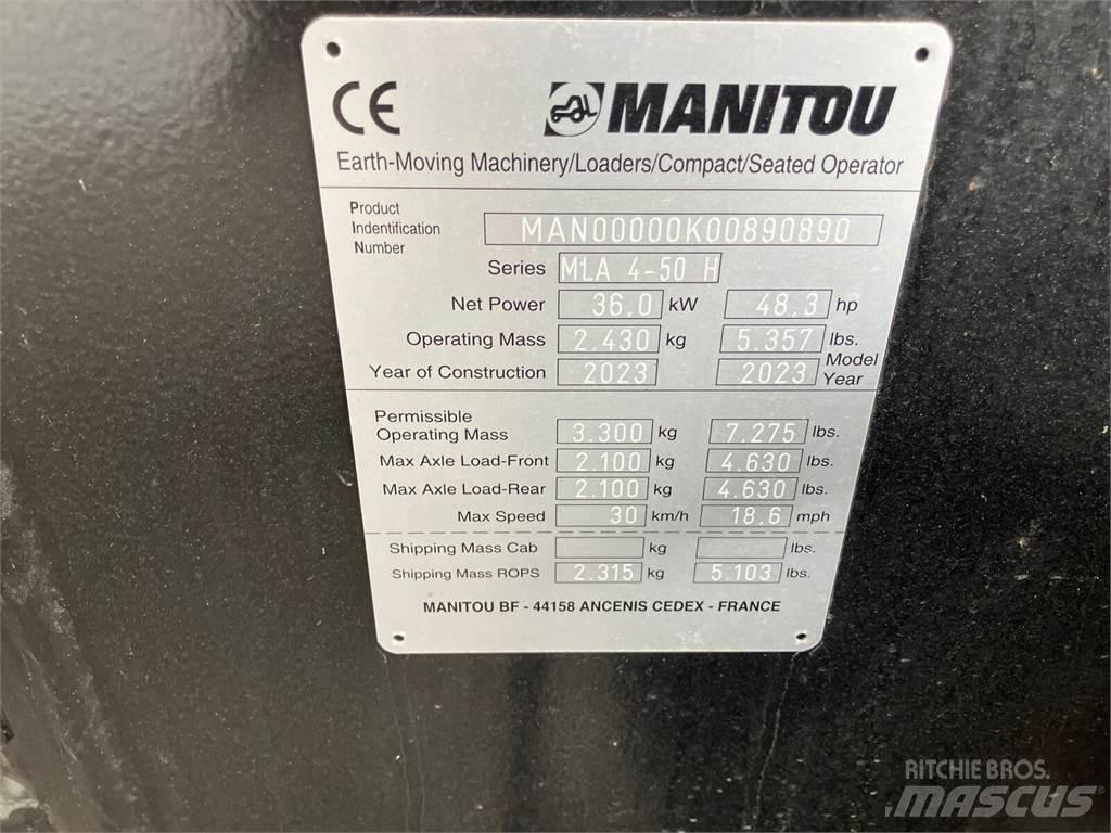 Manitou MLA 4-50 前装载和挖掘机