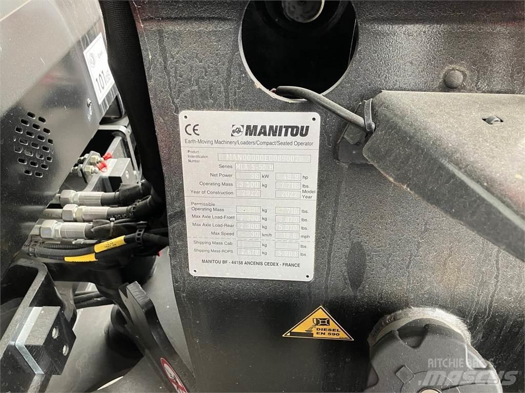 Manitou MLA 5-50 前装载和挖掘机
