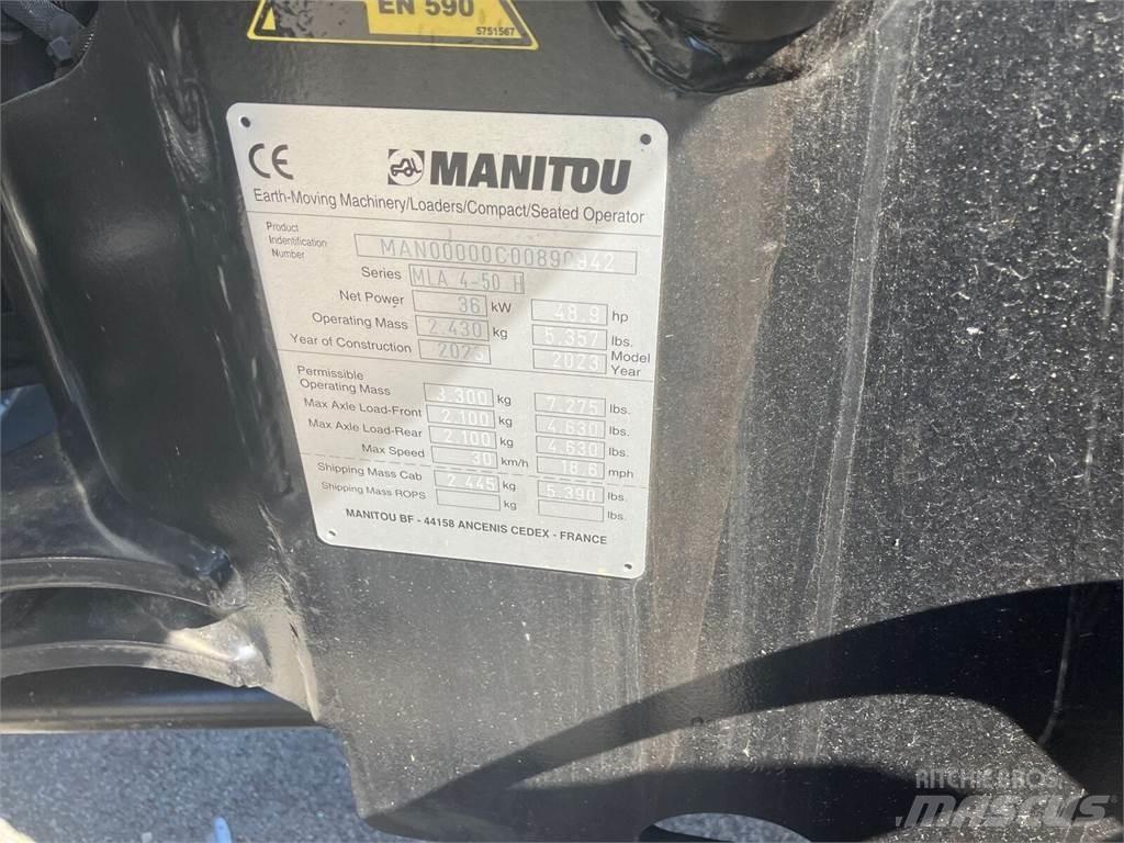 Manitou MLA4-50 前装载和挖掘机