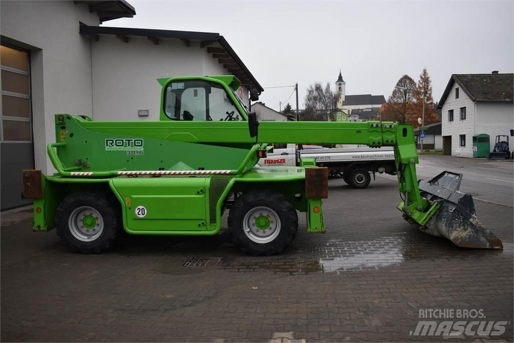 Merlo P38.16 Roto 伸缩臂叉装车|叉装车