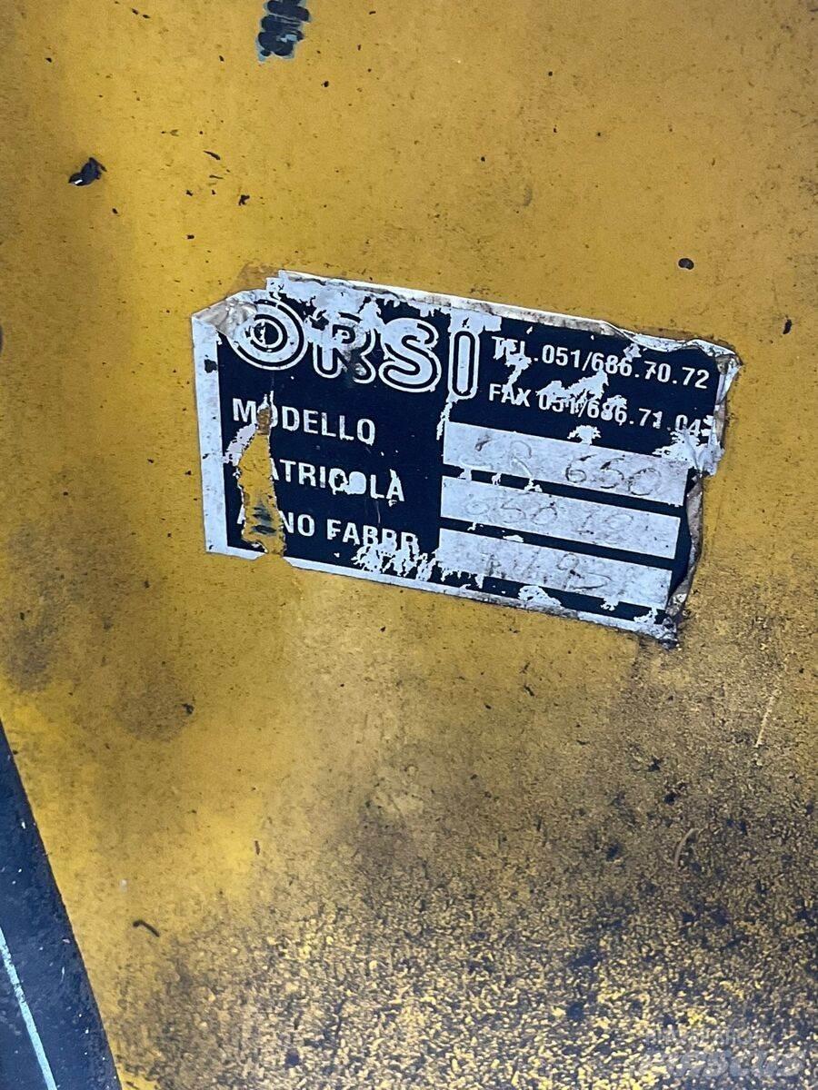 Orsi CR 650 牧场割草机和切顶器