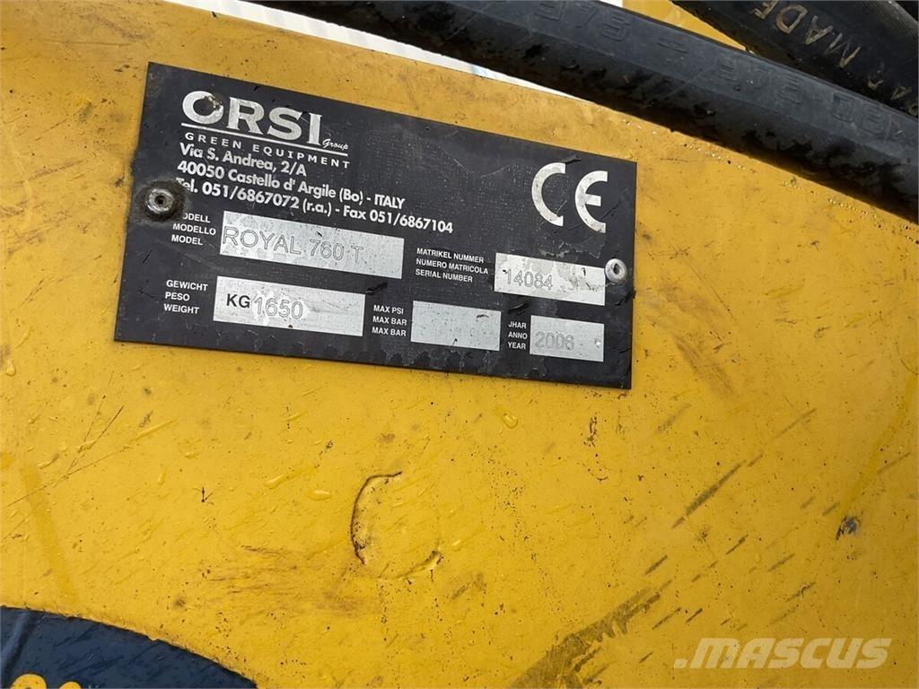 Orsi Royal 760 T 骑乘式割草机