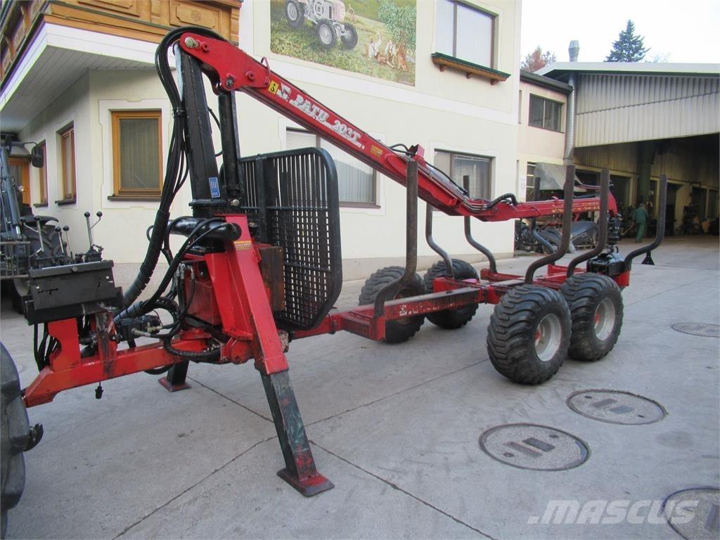 Patu 8T + 203T 林业拖车