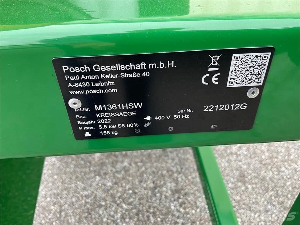 Posch M1361HSW 林业机械-其他